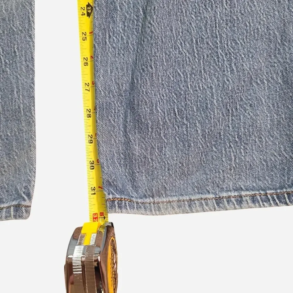 Y2K Levi 505 Denim Blue Jeans (32x32)